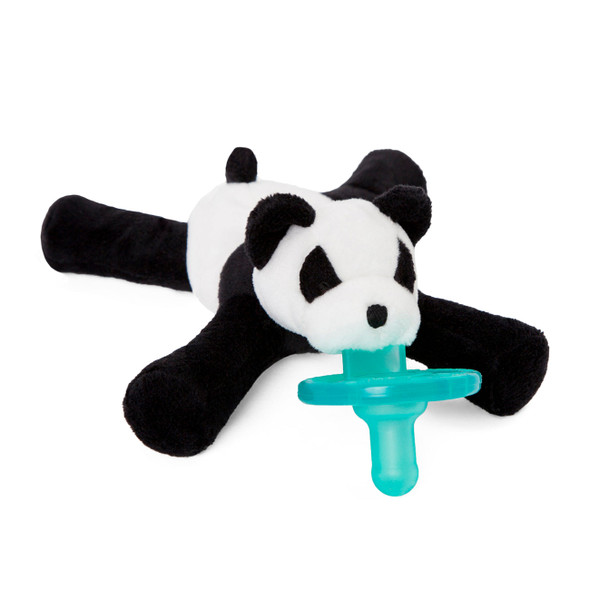 Panda pacifier by Wubbanub