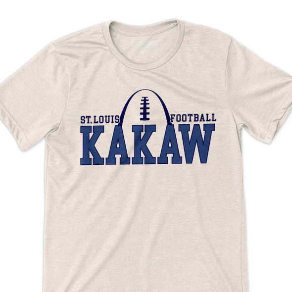 St. Louis football arch kakaw unisex Tshirt