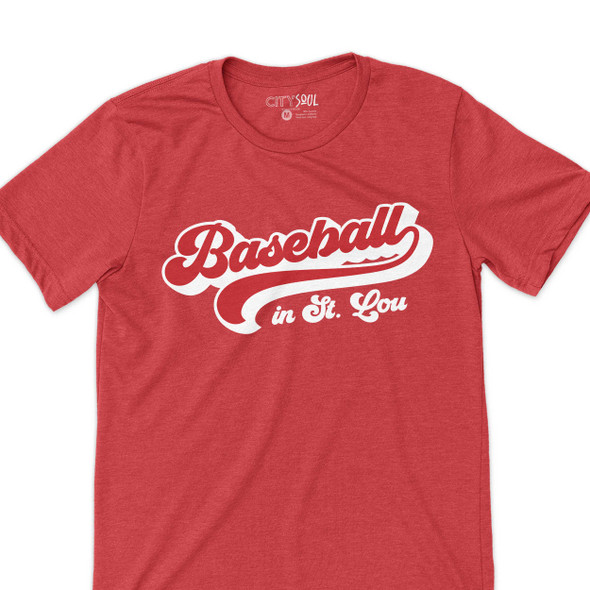 St. Louis Cardinals MLB Baseball Raglan Tan T Shirt Sz XL