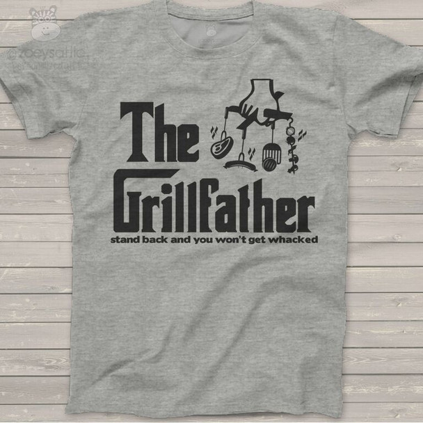 The Grillfather custom Tshirt