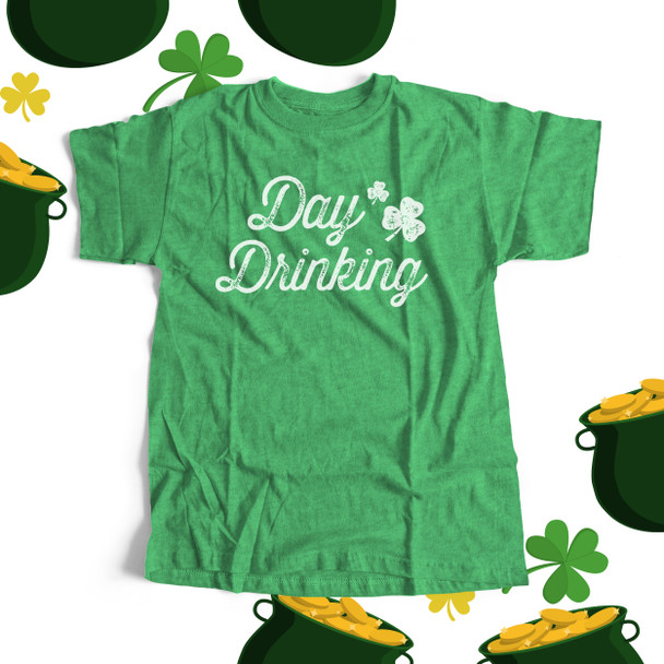 St. Patrick's day drinking unisex DARK Tshirt
