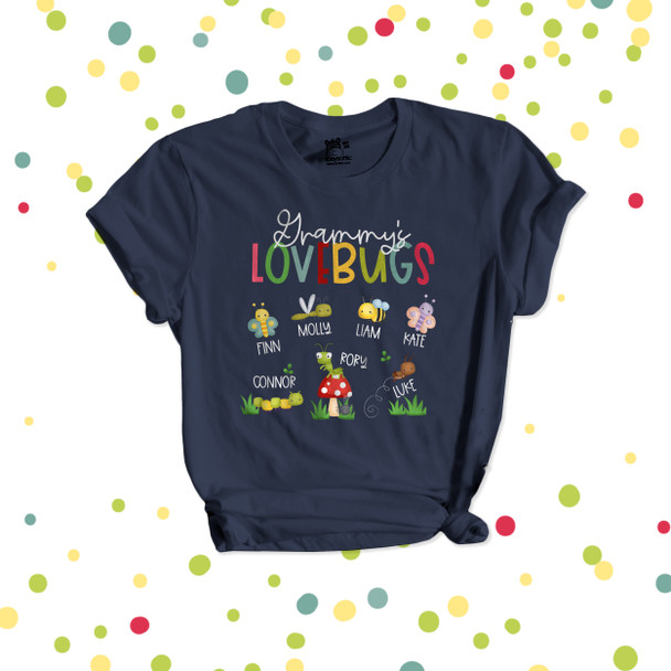 Grammy's lovebugs DARK Tshirt
