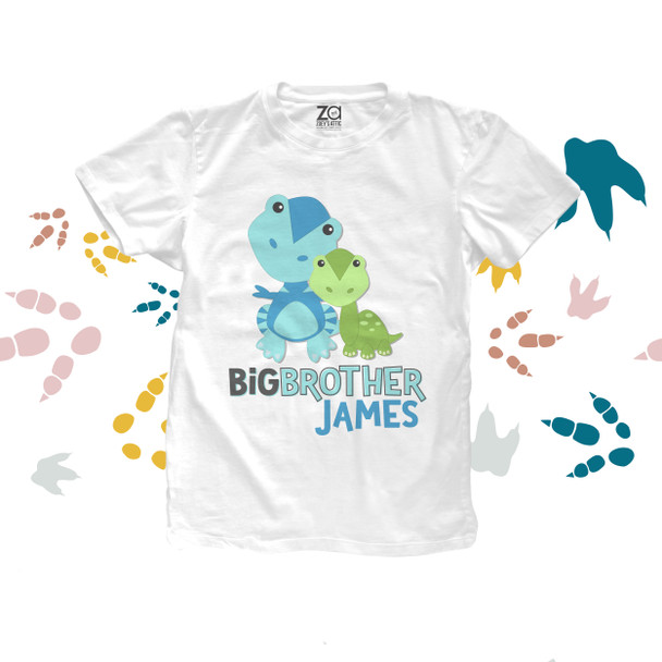 Dinosaur big brother or big sister Tshirt