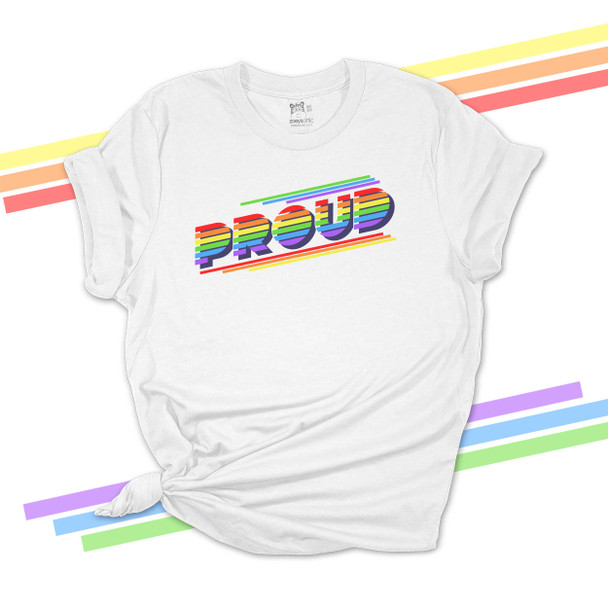 Proud rainbow pride Tshirt