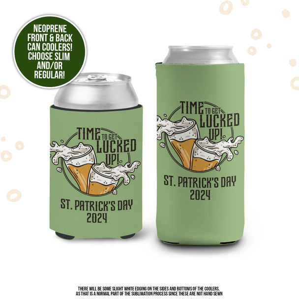 St. Patrick's Day time to get lucked up can coolie