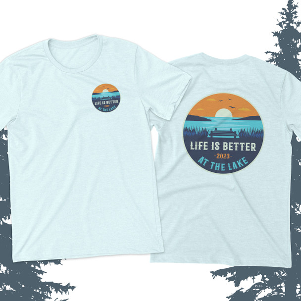 Vacation life is better at the lake unisex adult Tshirt