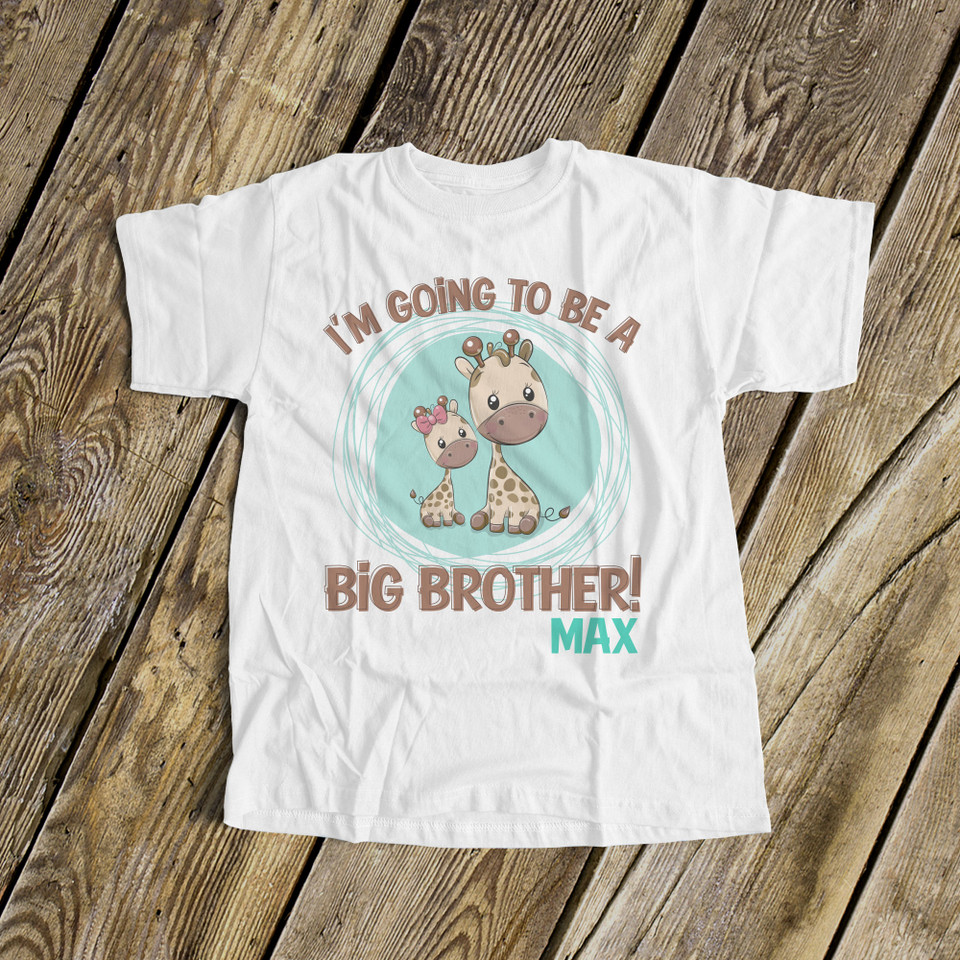 I Am a Big Brother Shirt Funny Cute Comic Gift T-Shirt