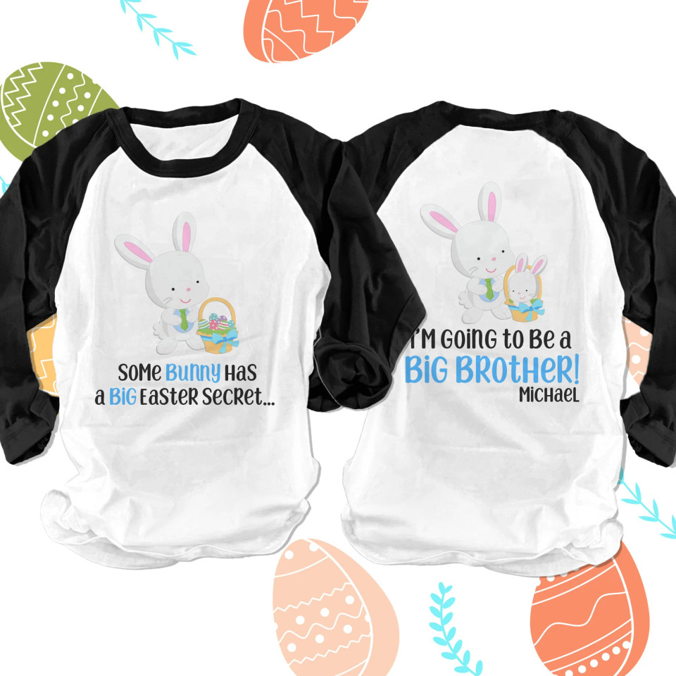 big brother shirt, easter bunny secret big brother to be dark t-shirt