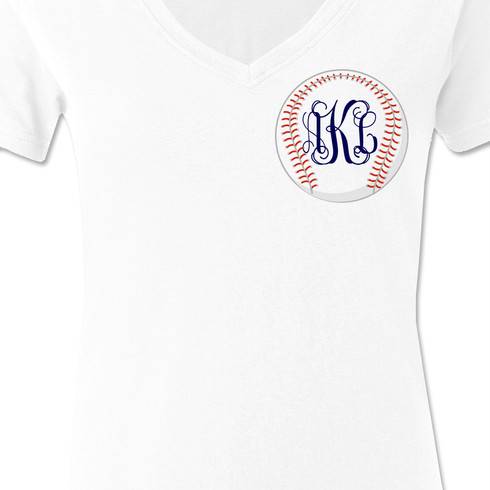 Monogram Sporty V-Neck T-Shirt - Ready to Wear