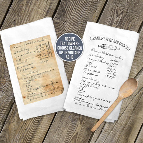 Tea Towel Flour Sack Towel Custom Flour Sack Towel Custom Tea Towel Four Seasons Towel Handstitched Towel