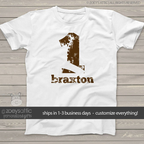 Football birthday Tshirt