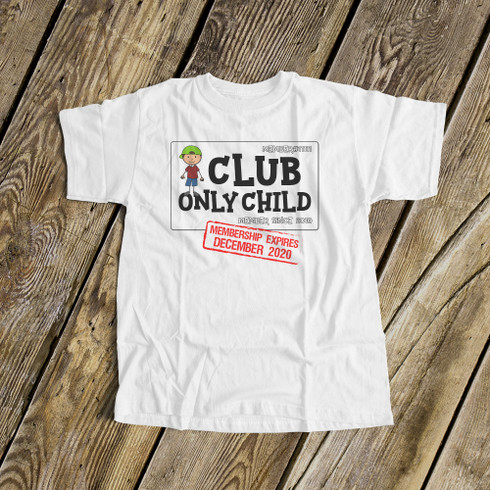 big brother shirt, only child membership club big brother