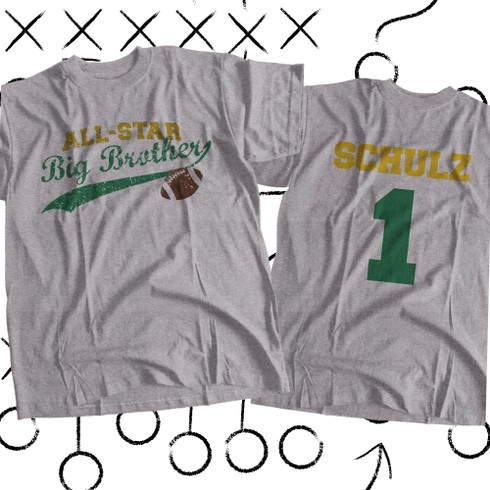 All-Star big brother football Tshirt