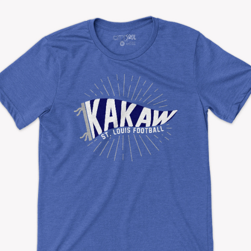 St. Louis football kakaw pennant battlehawks unisex dark Tshirt