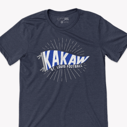 St. Louis football kakaw pennant battlehawks unisex dark Tshirt