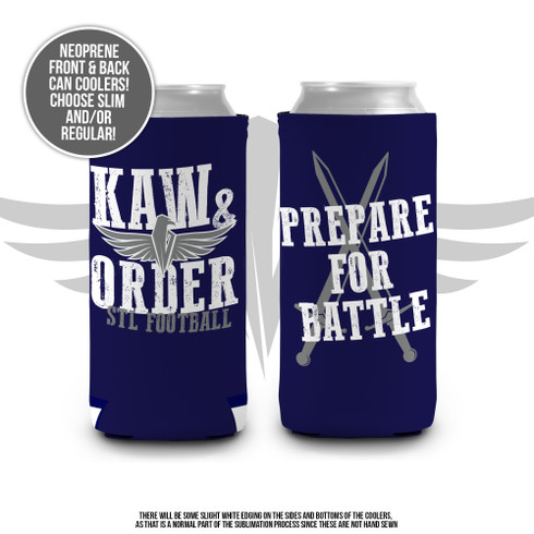 St. Louis football funny kaw & order prepare for battle can coolie