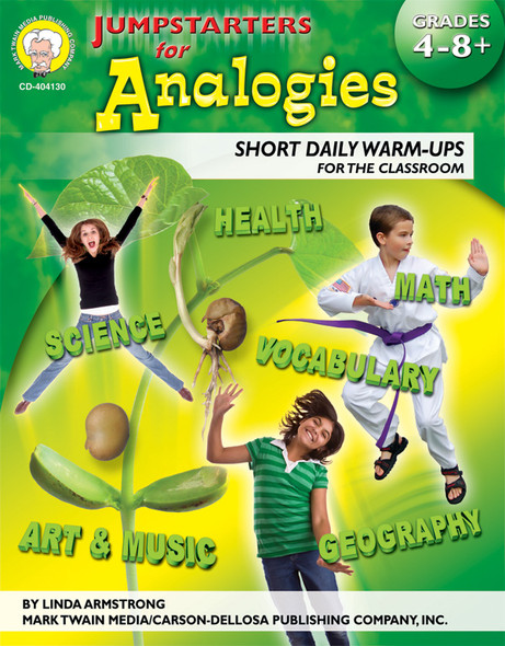 Grades 4-8 Jumpstarters for Analogies Ebook