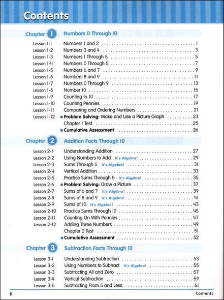 1st Grade MCP Mathematics