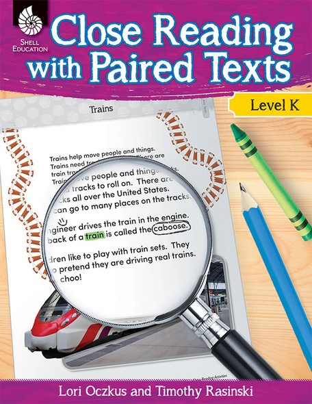 Kindergarten Close Reading with Paired Texts Ebook