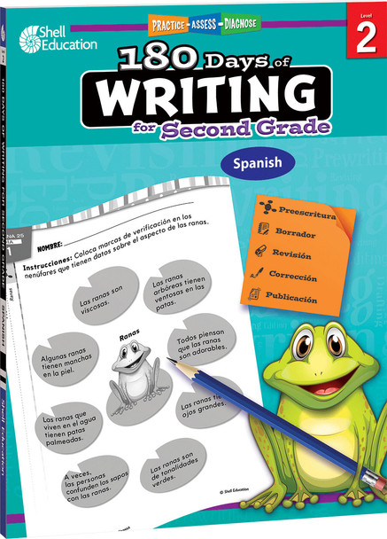 180 Days of Writing for Second Grade Spanish Ebook