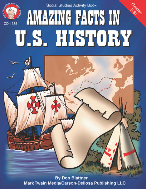 Grades 5-8 Social Studies Activity Book: Amazing Facts in U.S. History Ebook