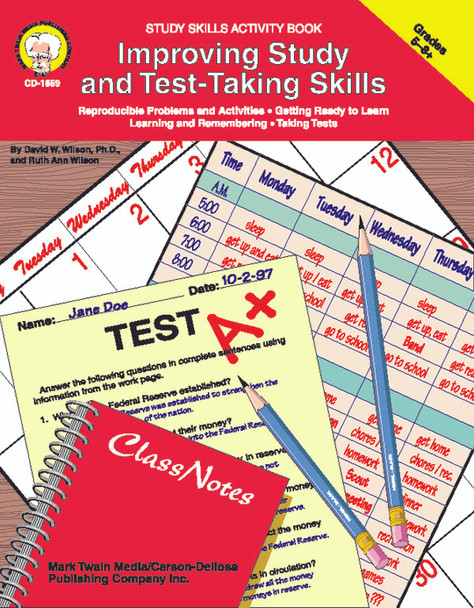 Grades 5-8 Improving Study and Test-Taking Skills Ebook