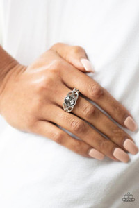 A smoky gem is pressed into the center of a shimmery silver band rippling in a filigree pattern for a refined look. Features a dainty stretchy band for a flexible fit.
Sold as one individual ring. A smoky gem is pressed into the center of a shimmery silver band rippling in a filigree pattern for a refined look. Features a dainty stretchy band for a flexible fit.
Sold as one individual ring.