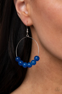Oversized lapis lazuli stones slide along the bottom of a dainty silver hoop, creating an earthy centerpiece. Earring attaches to a standard fishhook fitting.
Sold as one pair of earrings. Oversized lapis lazuli stones slide along the bottom of a dainty silver hoop, creating an earthy centerpiece. Earring attaches to a standard fishhook fitting.
Sold as one pair of earrings.