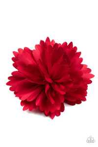 Layers of scalloped red petals gather into an elegant satin blossom, creating a timeless display. Features a standard hair clip on the back.
Sold as one individual hair clip. Layers of scalloped red petals gather into an elegant satin blossom, creating a timeless display. Features a standard hair clip on the back.
Sold as one individual hair clip.
