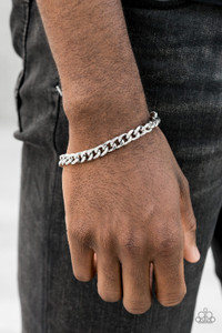 Featuring classic curb link chain, a thick silver chain wraps around the wrist for a sleek, metro look. Features an adjustable clasp closure.
Sold as one individual bracelet. Featuring classic curb link chain, a thick silver chain wraps around the wrist for a sleek, metro look. Features an adjustable clasp closure.
Sold as one individual bracelet.