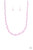 Infused with dainty silver accents, a collection of dainty and classic blue or purple pearls are threaded along an invisible wire below the collar for a timeless look. Features an adjustable clasp closure.
Sold as one individual necklace. Includes one pair of matching earrings. Infused with dainty silver accents, a collection of dainty and classic blue or purple pearls are threaded along an invisible wire below the collar for a timeless look. Features an adjustable clasp closure.
Sold as one individual necklace. Includes one pair of matching earrings.
