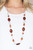 A collection of faceted, crystal-like, and sparkling brown or blue beads join across the chest. Hammered silver rings are sprinkled between the colorful accents for a whimsical finish. Features an adjustable clasp closure.
Sold as one individual necklace. Includes one pair of matching earrings. A collection of faceted, crystal-like, and sparkling brown or blue beads join across the chest. Hammered silver rings are sprinkled between the colorful accents for a whimsical finish. Features an adjustable clasp closure.
Sold as one individual necklace. Includes one pair of matching earrings.