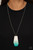 An abstract wooden piece gradually fades from white to blue, creating a colorful ombre inspired pendant at the bottom of a silver chain. Features an adjustable clasp closure.
Sold as one individual necklace. Includes one pair of matching earrings. An abstract wooden piece gradually fades from white to blue, creating a colorful ombre inspired pendant at the bottom of a silver chain. Features an adjustable clasp closure.
Sold as one individual necklace. Includes one pair of matching earrings.
