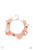 Springtime charms of shiny and soft beads and pearl-like discs in lovely tones of Burnt Coral sway from a silver chain. Accents of sparkly, wavy silver discs and wooden beads bring it down to earth as the fringe wraps around the wrist. Features an adjustable clasp closure.
Sold as one individual bracelet. Springtime charms of shiny and soft beads and pearl-like discs in lovely tones of Burnt Coral sway from a silver chain. Accents of sparkly, wavy silver discs and wooden beads bring it down to earth as the fringe wraps around the wrist. Features an adjustable clasp closure.
Sold as one individual bracelet.