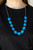 Vibrant geometric squares painted in the spring Pantone® of French Blue flare out along a long silver chain as it drapes along the chest. Sleek silver cylinders separate the square plates, adding cool metallic accents to the piece. Features an adjustable clasp closure.
Sold as one individual necklace. Includes one pair of matching earrings. Vibrant geometric squares painted in the spring Pantone® of French Blue flare out along a long silver chain as it drapes along the chest. Sleek silver cylinders separate the square plates, adding cool metallic accents to the piece. Features an adjustable clasp closure.
Sold as one individual necklace. Includes one pair of matching earrings.