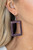 Bordered in rows of glittery purple rhinestones, an oversized silver rectangular frame swings from the ear for a fashionable finish. Earring attaches to a standard fishhook fitting.
Sold as one pair of earrings. Bordered in rows of glittery purple rhinestones, an oversized silver rectangular frame swings from the ear for a fashionable finish. Earring attaches to a standard fishhook fitting.
Sold as one pair of earrings.