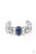 An oval blue stone is pressed into the center of a studded silver frame atop an airy silver cuff embellished in studded sun-like frames for an earthy pop of seasonal color around the wrist.
Sold as one individual bracelet. An oval blue stone is pressed into the center of a studded silver frame atop an airy silver cuff embellished in studded sun-like frames for an earthy pop of seasonal color around the wrist.
Sold as one individual bracelet.