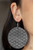 Featuring a faux woven pattern a leathery gray frame swings from the ear for an earthy artisan fashion. Earring attaches to a standard fishhook fitting.
Sold as one pair of earrings. Featuring a faux woven pattern a leathery gray frame swings from the ear for an earthy artisan fashion. Earring attaches to a standard fishhook fitting.
Sold as one pair of earrings.