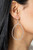 Dotted in dainty white rhinestones, an asymmetrical oval silver frame swings from the ear for a sassy look. Earring attaches to a standard fishhook fitting.
Sold as one pair of earrings. Dotted in dainty white rhinestones, an asymmetrical oval silver frame swings from the ear for a sassy look. Earring attaches to a standard fishhook fitting.
Sold as one pair of earrings.