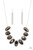 Generous glossy black gems, dusted in shimmery gold, lay in silver oval frames and link across the collar creating a glimmering statement. Features an adjustable clasp closure.
Sold as one individual necklace. Includes one pair of matching earrings. Generous glossy black gems, dusted in shimmery gold, lay in silver oval frames and link across the collar creating a glimmering statement. Features an adjustable clasp closure.
Sold as one individual necklace. Includes one pair of matching earrings.