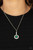 A white rhinestone encrusted fitting attaches to a ring of white rhinestones dotted with a glassy Mint beaded center, creating a twinkly pendant at the bottom of a classic silver chain. Features an adjustable clasp closure.
Sold as one individual necklace. Includes one pair of matching earrings. A white rhinestone encrusted fitting attaches to a ring of white rhinestones dotted with a glassy Mint beaded center, creating a twinkly pendant at the bottom of a classic silver chain. Features an adjustable clasp closure.
Sold as one individual necklace. Includes one pair of matching earrings.