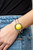 An oversized Illuminating bead is pressed into the center of overlapping silver rings that coalesce into a dizzying centerpiece atop an airy silver bangle-like cuff, creating a bold pop of color atop the wrist. Features a hinged closure.
Sold as one individual bracelet. An oversized Illuminating bead is pressed into the center of overlapping silver rings that coalesce into a dizzying centerpiece atop an airy silver bangle-like cuff, creating a bold pop of color atop the wrist. Features a hinged closure.
Sold as one individual bracelet.