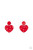 Painted in a glossy red finish, a hammered disc gives way to a hammered heart frame for a flirtatious fashion. Earring attaches to a standard post fitting.
Sold as one pair of post earrings. Painted in a glossy red finish, a hammered disc gives way to a hammered heart frame for a flirtatious fashion. Earring attaches to a standard post fitting.
Sold as one pair of post earrings.