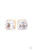 A stunning oversized square rhinestone, set in a classic gold pronged fitting, makes a show-stopping impact as it shines brilliantly and draws attention up to the face. Earring attaches to a standard post fitting.

Sold as one pair of post earrings.