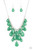 Varying in size, an opaque collection of faceted Leprechaun teardrops trickle along a chunky silver chain. Infused with dainty silver chains, additional teardrop beads swing from the effervescent fringe at varying lengths for a glamorous finish. Features an adjustable clasp closure.
Sold as one individual necklace. Includes one pair of matching earrings. Varying in size, an opaque collection of faceted Leprechaun teardrops trickle along a chunky silver chain. Infused with dainty silver chains, additional teardrop beads swing from the effervescent fringe at varying lengths for a glamorous finish. Features an adjustable clasp closure.
Sold as one individual necklace. Includes one pair of matching earrings.