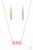 Featuring pronged gold centers, a trio of overlapping pink flowers in a flawless matte finish delicately connects to a dainty gold chain below the collar for a whimsical floral fashion. Features an adjustable clasp closure.
Sold as one individual necklace. Includes one pair of matching earrings. Featuring pronged gold centers, a trio of overlapping pink flowers in a flawless matte finish delicately connects to a dainty gold chain below the collar for a whimsical floral fashion. Features an adjustable clasp closure.
Sold as one individual necklace. Includes one pair of matching earrings.