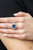 An airy flower-petal frame encrusted with brilliant white rhinestones highlights a stunning square-cut Montana Blue gem. Set in silver pronged fittings the timeless gem sits center stage creating a charismatic display atop the finger. Features a dainty stretchy band for a flexible fit.
Sold as one individual ring. An airy flower-petal frame encrusted with brilliant white rhinestones highlights a stunning square-cut Montana Blue gem. Set in silver pronged fittings the timeless gem sits center stage creating a charismatic display atop the finger. Features a dainty stretchy band for a flexible fit.
Sold as one individual ring.