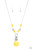 Oval Illuminating shell-like beads link with pairs of dainty silver beads below the collar. A cluster of shiny silver beads and an oversized Illuminating shell-like teardrop swings from the bottom, creating a vibrant summer inspired pendant. Features an adjustable clasp closure.
Sold as one individual necklace. Includes one pair of matching earrings. Oval Illuminating shell-like beads link with pairs of dainty silver beads below the collar. A cluster of shiny silver beads and an oversized Illuminating shell-like teardrop swings from the bottom, creating a vibrant summer inspired pendant. Features an adjustable clasp closure.
Sold as one individual necklace. Includes one pair of matching earrings.
