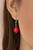 Attached to a textured silver-like rod, a fiery red stone teardrop is nestled inside an airy silver teardrop frame, creating an earthy pendant at the bottom of a shiny silver chain. Features an adjustable clasp closure.
Sold as one individual necklace. Includes one pair of matching earrings. Attached to a textured silver-like rod, a fiery red stone teardrop is nestled inside an airy silver teardrop frame, creating an earthy pendant at the bottom of a shiny silver chain. Features an adjustable clasp closure.
Sold as one individual necklace. Includes one pair of matching earrings.