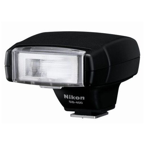 Nikon SB 400 - Flash amovible à griffe - 21 (m) - pour Nikon D3200, D3300, D4, D4s, D5200, D5300, D600, D610, D7100, Df; Coolpix A, P7700, P7800